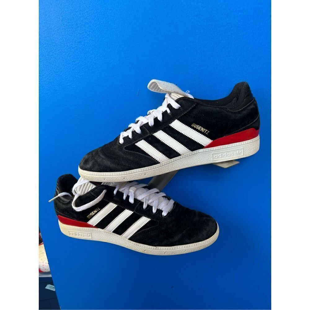 Adidas Originals Busenitz Black White Skateboarding Shoes G48060 Men Size 11.5